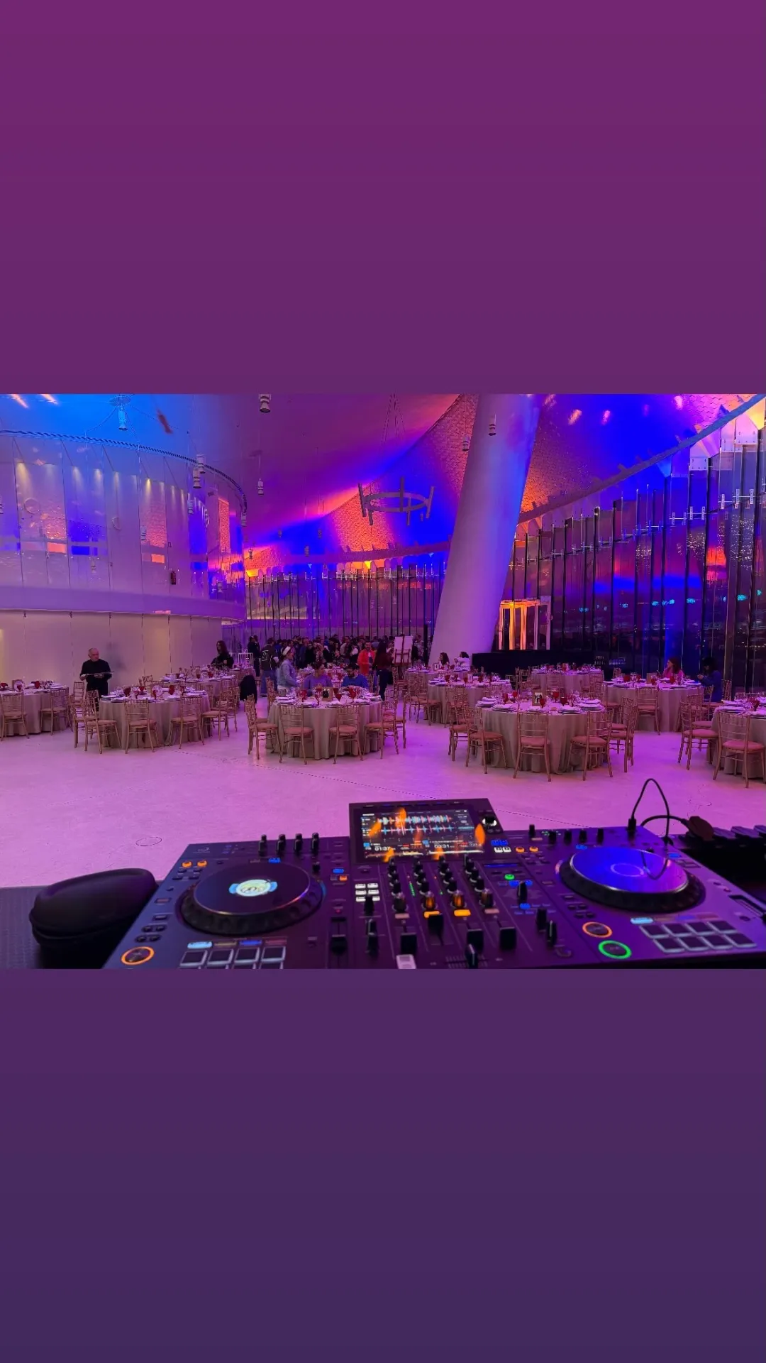 DJ Right On Events a atuar num evento no Norte de Portugal